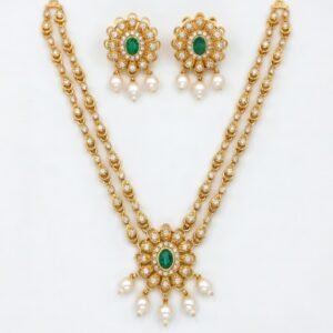 Double chain necklace